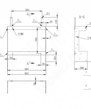 rysunek techniczny 1